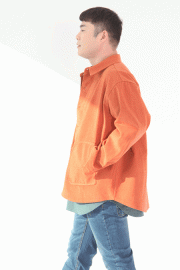 [GRAY] 프렌치 코튼 셔츠자켓 - 3컬러