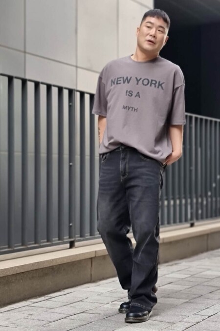 [ALEX] 블랙워싱 데님팬츠 #699