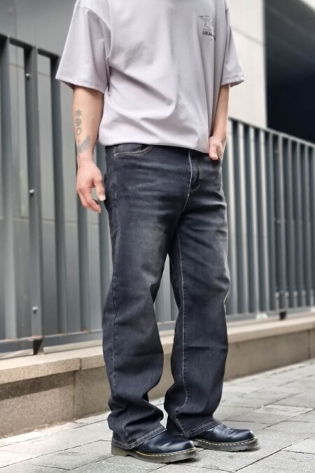 [ALEX] 블랙워싱 데님팬츠 #699