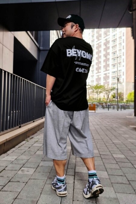 [J] CP 비욘드 반팔라운드 - 블랙