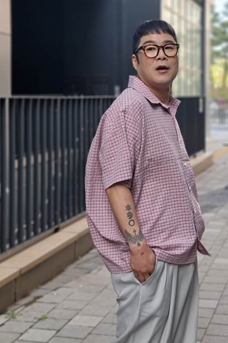 [TODAY] 소프트 체크 반팔셔츠